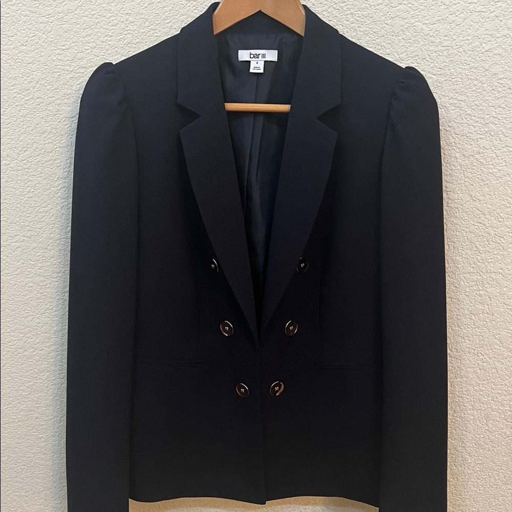 bar III Navy Blue Blazer
